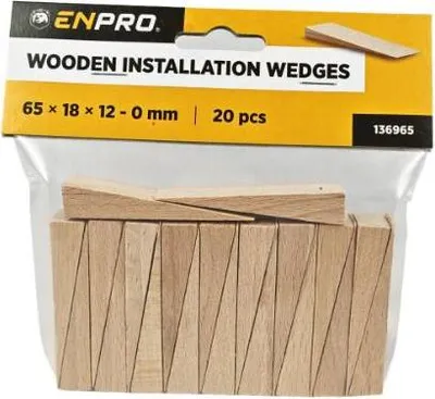 Zdjęcie produktu dla Drewniany klucz montażowy, 55 x 20 x 6 - 0 mm, 20 sztuk, ENPRO