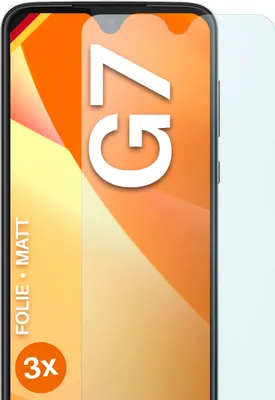 Produktbild von moex® 3x Schutzfolie kompatibel mit Motorola Moto G7 - Displayschutzfolie Anti Reflex Folie, Matt