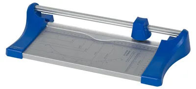 Produktbild von Q-Connect® KF17011 Rollen-Schneidemaschine - grau/blau, 330 mm/ 1,0 mm