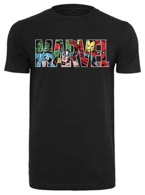 Immagine prodotto di MerchCode - Maglietta "Logo Character" da uomo TN2782 (M) (Nera)
