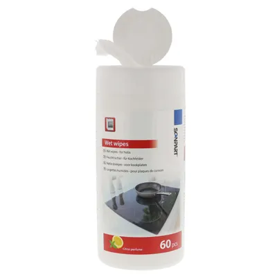 Produktbild von Scanpart Scanpart Reinigungstücher, Feuchttücker für Kochfelder. 60 Stück
