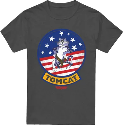 Obrázek produktu pro Top Gun - Tričko "Tomcat" pro muže/dámy uni TV15291 (L) (charcoal)