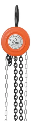 Produktbild von Handkette, 2T Hebekapazität, manuelle Bedienung, 2T - Orange