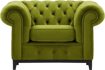 Image de Fauteuil Chesterfield Grand-Velluto 9-Noir