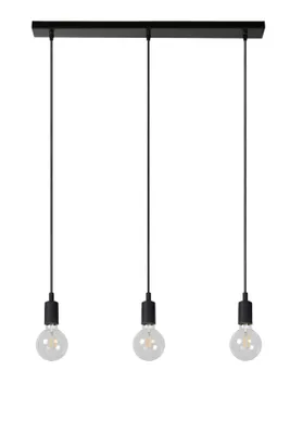 Produktbild von Lucide Pendelleuchte 08408/03/30, 3-flammig, höhenverstellbar, L.75 x B.8 cm