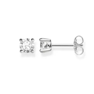 Produktbild von Thomas Sabo H1965-051-14 Ohrstecker Weisser Stein Sterling-Silber