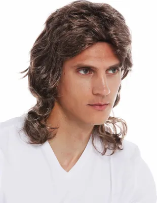 Produktbild von WIG ME UP Perücke Proll Voluhila 80er Braun Blond gewellt 31915-FRT34-66