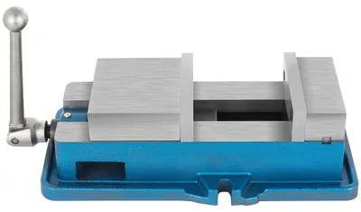 Produktbild von Bankspannzange - Werkbankspannzange - Maschinenspannzange - Bohrspannzange - Frässpannzange - 100 mm Backenbreite - 19 kN Spannkraft