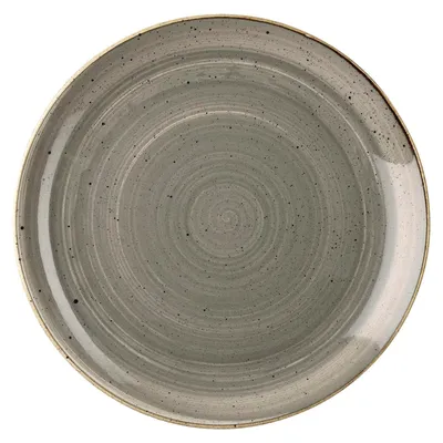 Produktbild von CHURCHILL Stonecast Peppercorn Grey Teller flach, coup, ø: 260 mm