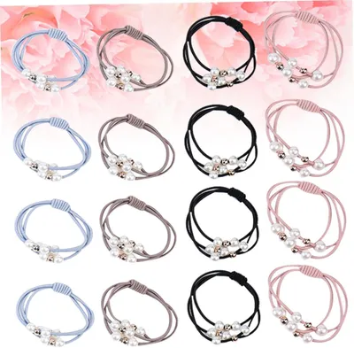 Produktbild von 60 Stück Stirnbänder aus Leder, Haarschmuck und elastische Haarbänder für Damen im japanischen Stil