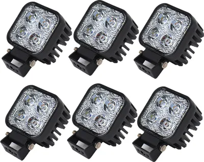 Immagine prodotto di Greenmigo 6X 12W LED lampada Faro 1200LM bianco freddo Fanale posteriore Luce di lavoro Impermeabile IP67