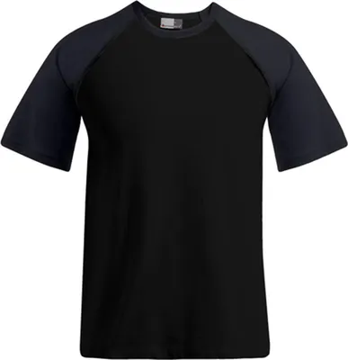 Immagine prodotto di Promodoro 1060 | Maglietta Raglan Uomo - Colore: Nero/Charcoal (tinta unita) - Taglia: S