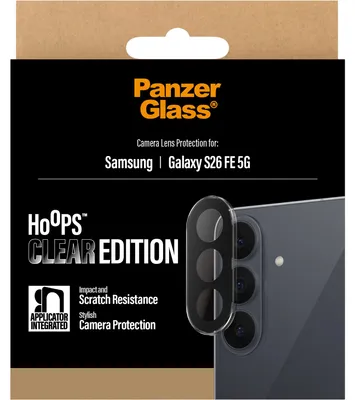 Immagine prodotto di PanzerGlass Hoops Rings Protezione obiettivo per Samsung Galaxy S26 FE - Ultra trasparente