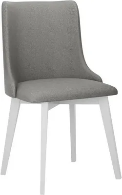 Immagine prodotto di Sedia da cucina imbottita AFTON 9 - bianco / grigio