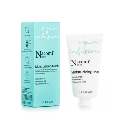 Produktbild von Nacomi Hyaluron Feuchtigkeitsmaske, 50ml Gesichtspflege