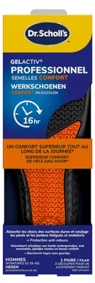 Productafbeelding van Dr. Scholl's Gel Activ Inlegzolen Professioneel L (1 paar)