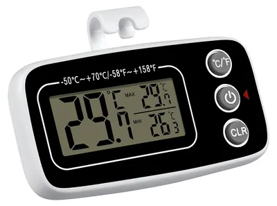 Kühlschrank-Thermometer digital, -50°C bis 70°C, LCD, 1 Stück
