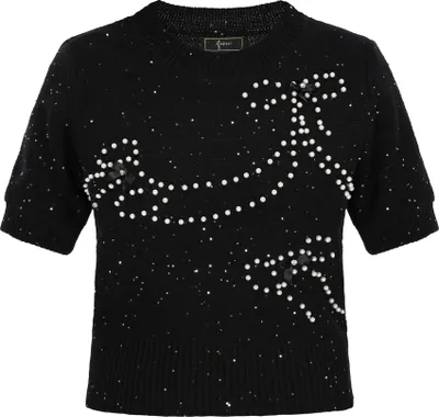 Zdjęcie produktu dla Sweter damski NAEMI - czarny, XS/S