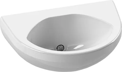 Produktbild von KWC AR Handwaschbecken, GFK, Hw.-Mont., weiß, 465x210x305 mm