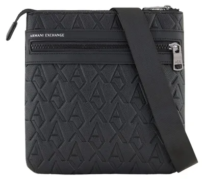 Produktbild von Armani Exchange Flache Umhängetasche Borsa, Schwarz One Size