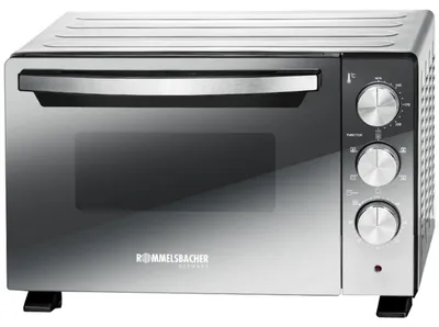Produktbild von Back & Grill Ofen BGS 1400, 22 Liter Volumen, 5 Heizarten, Drehspieß, Umluft, 60 Minuten Zeitschaltuhr, Doppelverglasung, 3 Einschubebenen