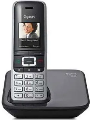 Produktbild von Gigaset S850 Schnurlostelefon platin schwarz
