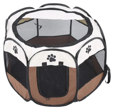 Produktbild von Faltbarer Zwinger - Hundezwinger - Katzenzwinger - Kaninchenzwinger - Tierunterkunft - 68 x 45 cm - Langlebiges Oxford-Material - Tiergehege