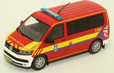 Produktbild von VOLKSWAGEN T6 Feuerwehrmann CGDIS Luxemburg - Limitiert auf 504 Ex., ODE084, Maßstab1/43, ODEON