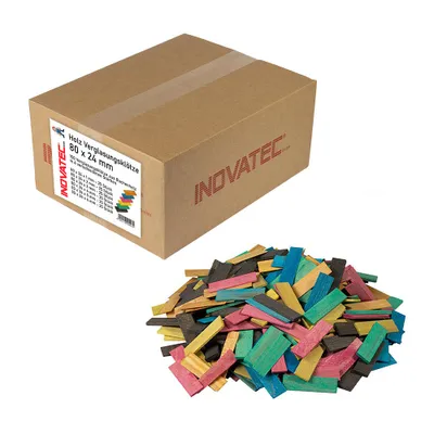 Produktbild von 150 x INOVATEC Holz Verglasungsklötze 80 x 24 im Karton