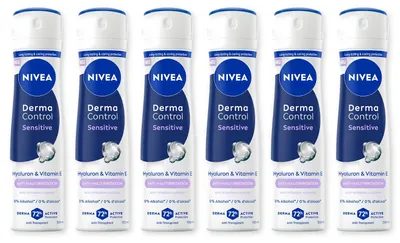 Produktbild von NIVEA Deodorant Derma Control Restore Deospray 6 x 150ml