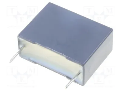 Zdjęcie produktu dla 1 x Kondensator: 26,5 x 11 x 20 mm, typ R46KN410000N1K, kondensator X2/Y2, 22,5 mm, tolerancja 10%, pojemność 1 µF