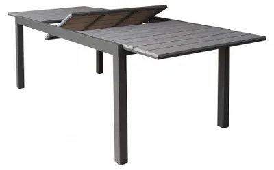 Immagine prodotto di Tavolo Allungabile Pental 180/240x100x73 h cm in Alluminio Taupe