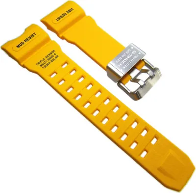 Produktbild von Casio Uhrenarmband Resin Gelb G-Shock GWG-1000 10506520