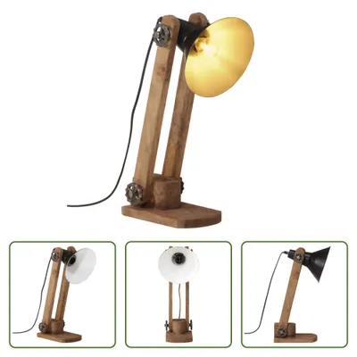 Produktbild von The Living Store Schreibtischlampe 25 W Schwarz 23x13x52 cm E27