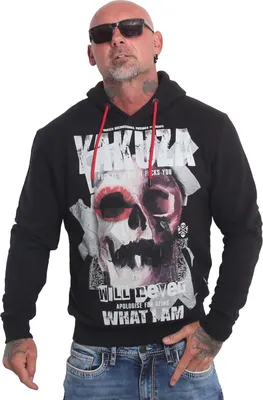Obrázek produktu pro Yakuza Pánská mikina s kapucí Apologise, černá, 3XL