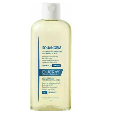 Produktbild von Ducray SQUANORM, Unisex, Nicht-professionell, Shampoo, Alle Haare, Alle Farben, 200 ml