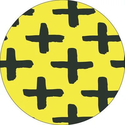 Runde Mauspad, Antirutsch, 22 cm, für Büro & Zuhause