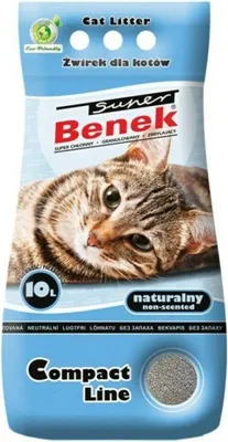 Produktbild von Certech Super Benek Compact Natural - Katzenstreu Klumpend 10 l