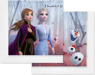 Produktbild von Disney Papierservietten Disney Ice Kingdom 2 33x33cm / 20 Stück