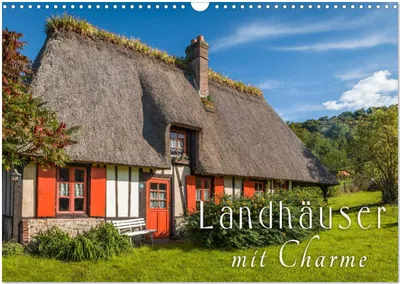 Produktbild von Landhäuser mit Charme (Wandkalender 2027 DIN A3 quer), CALVENDO Monatskalender