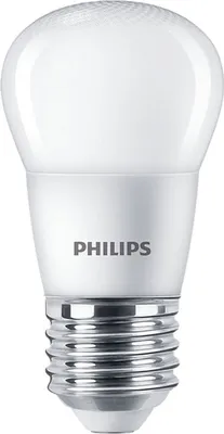 Obrázek produktu pro Philips Svíčka 40 W P45 E27, 4,9 W, 40 W, E27, 470 lm, 15000 h, Teplá bílá