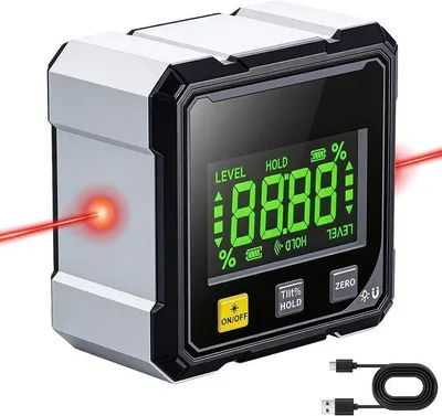 Image de Niveau numérique avec laser et base magnétique