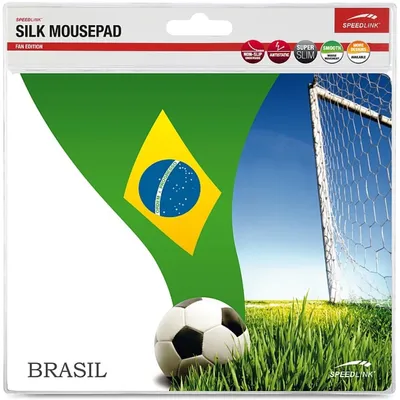Produktbild von Silk Mousepad Fan Edition Brasil