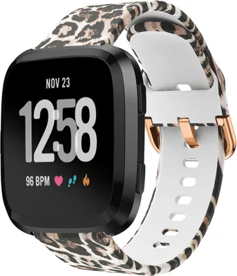 Produktbild von Strap-it Lucky Leopard Fitbit Versa / Versa 2 Armband