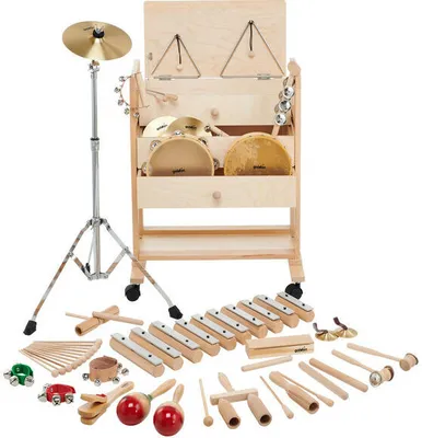 Immagine prodotto di Goldon Rhythm Cart - Grande (30610) Set di strumenti a percussione