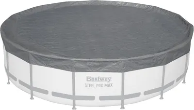 Produktbild von Runde Premium-Poolabdeckung 15'/4,57 m