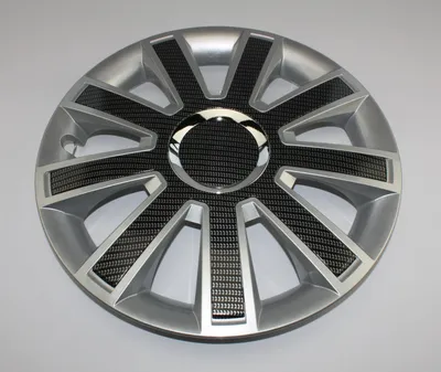 Produktbild von SET Radkappen Radzierblenden 4er Satz 16 Flash carbon silver