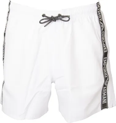 Produktbild von EMPORIO ARMANI Herren-Seeboxer-Badehose, Badeshorts mit Taschen und externem Kordelzug, Artikel 211740 3R443, EUR 50 / CN 180/90A, Poliestere 100%