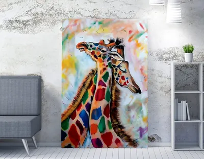 Produktbild von Wallity, WY168- WRZ1107, Bunt, Leinwandbilder, 50 x 70 cm, 50% Baumwolle / 50% Polyester