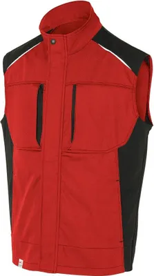Produktbild von Kübler Activiq Weste mittelrot/schwarz Gr. XS